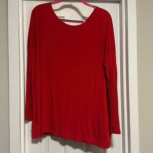 Piko long sleeve red top. Size L but is big. Worn but in good condition!